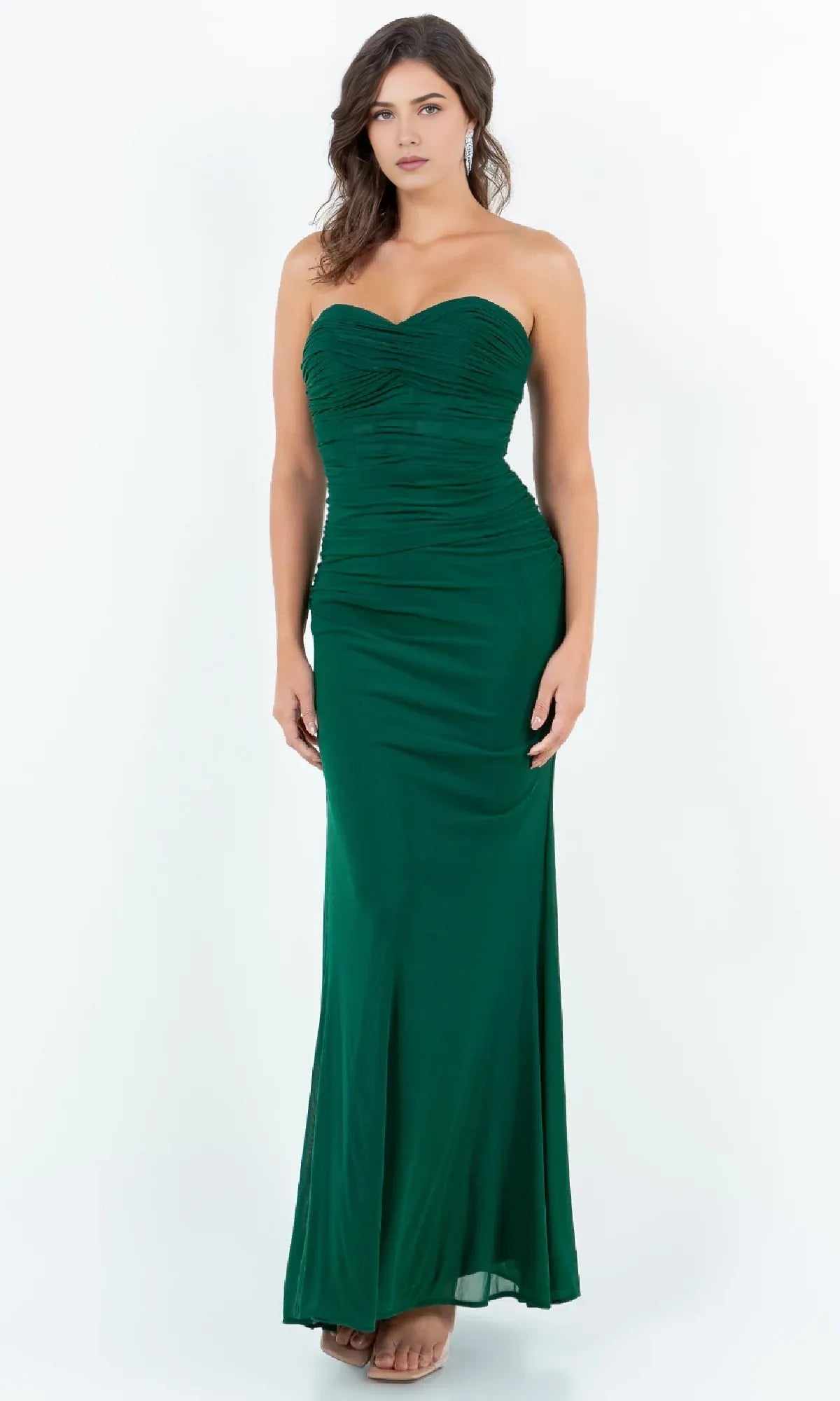 Weitese Dress Strapless Prom Dress Sweetheart Formal Dress Sleeveless Backless Mermaid/Trumpet Prom Dress